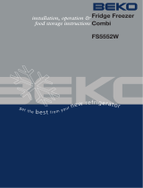 Beko FS5552 Owner's manual