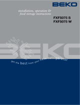 Beko FXF5075 Owner's manual