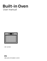 Beko OIF22300XL Owner's manual