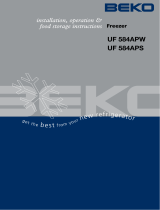 Beko UF584AP Owner's manual
