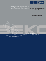 Beko UL483APW User manual