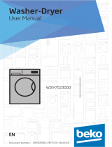 Beko WDIX7523000 Owner's manual