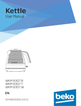 Beko WKM8307 Owner's manual