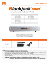 Digital Watchdog Blackjack Mini DW-BJMINI16T Installation guide