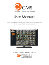 Digital Watchdog C3™ CMS User manual