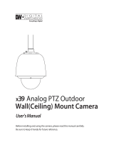 Digital Watchdog DWC-PTZ39XAL User manual