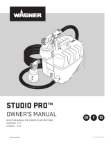 WAGNER Studio Pro Sprayer User manual