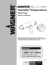 WAGNER Motocare Variable Temp Heat Gun User manual
