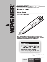 WAGNER Motocare Precision Heat Gun User manual
