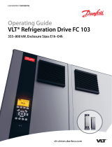 Danfoss VLT® Refrigeration Drive FC103 355-800 User guide