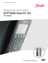 Danfoss VLT HVAC Drive FC 102 User guide