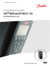 Danfoss VLT BACnet/IP MCA 125 Installation guide