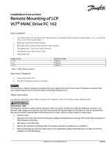 Danfoss VLT HVAC Drive FC 102 Installation guide
