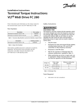 Danfoss VLT Midi Drive FC 280 Installation guide