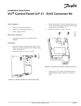 Danfoss VLT LCP 21 Installation guide