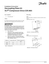 Danfoss VLT Compressor Drive CDS 803 Installation guide