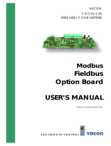 Vacon CX (Legacy Product) User manual