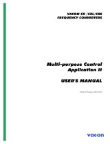 Danfoss VACON CX (Legacy Product) User guide