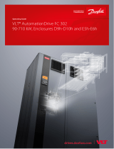 Danfoss VLT AutomationDrive FC302 90-710kW OperG User guide