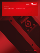 Danfoss VLT Compressor Drive CDS 803 User guide