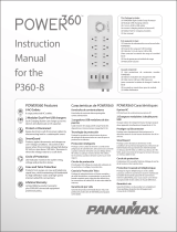 Panamax P360-8 User manual