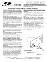 FIELD CONTROLS AN-133 Water Fill Valve Operating instructions