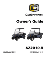 Cushman Hauler 800/1200 Gas User manual