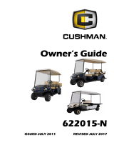 Cushman Shuttle 2/4/6 Gas User manual