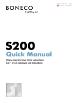 Boneco S200 Quick Manual