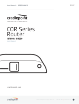 Cradlepoint COR IBR600 Series User manual