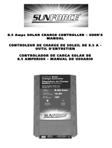 Sunforce 8.5 Amp, 12-Volt Solar Charge Controller User manual
