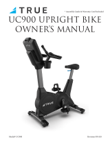 True Fitness 900 Upright Bike User manual