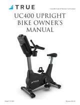True 400 Upright Bike User manual