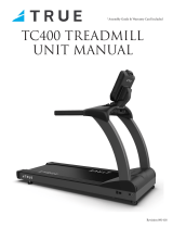 True Fitness 400 Treadmill User manual