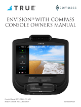 True Fitness Envision 16 Console User manual