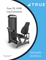 True Fitness FUSE-0100 Leg Extension User manual