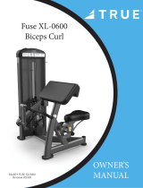True Fitness FUSE-0600 Biceps Curl User manual