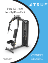 True Fitness FUSE-1000 Pec-Fly/Rear-Delt User manual