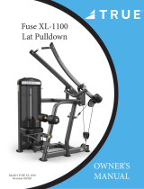 True Fitness FUSE-1100 Lat Pulldown User manual