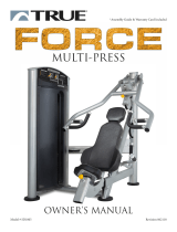 True Fitness SD1005 Multipress User manual