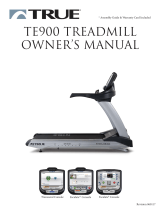 True Fitness Excel 900 Treadmill Owner's manual