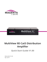 tvONE MultiView II 9D Magenta Research Quick start guide