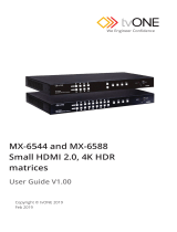 tvONE MX-6544 User manual