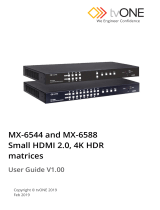 tvONE MX-6544 User manual