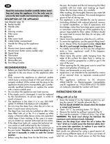 DeLonghi F28533 - ROTOFRY Owner's manual