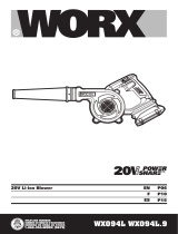Worx WX094L Owner's manual