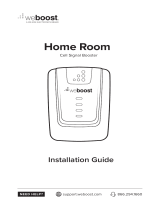 weBoost Home Room Cell Signal Booster Installation guide