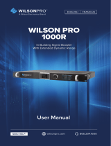 WilsonPro Pro 1000R Installation guide