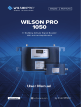 WilsonPro Pro 1050 Installation guide