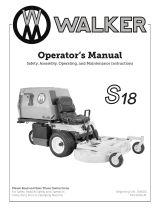 Walker S18 User manual